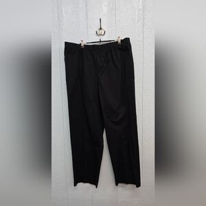 Good Condition Size 20 Alfred Dunner Black Cotton Blend Pants
